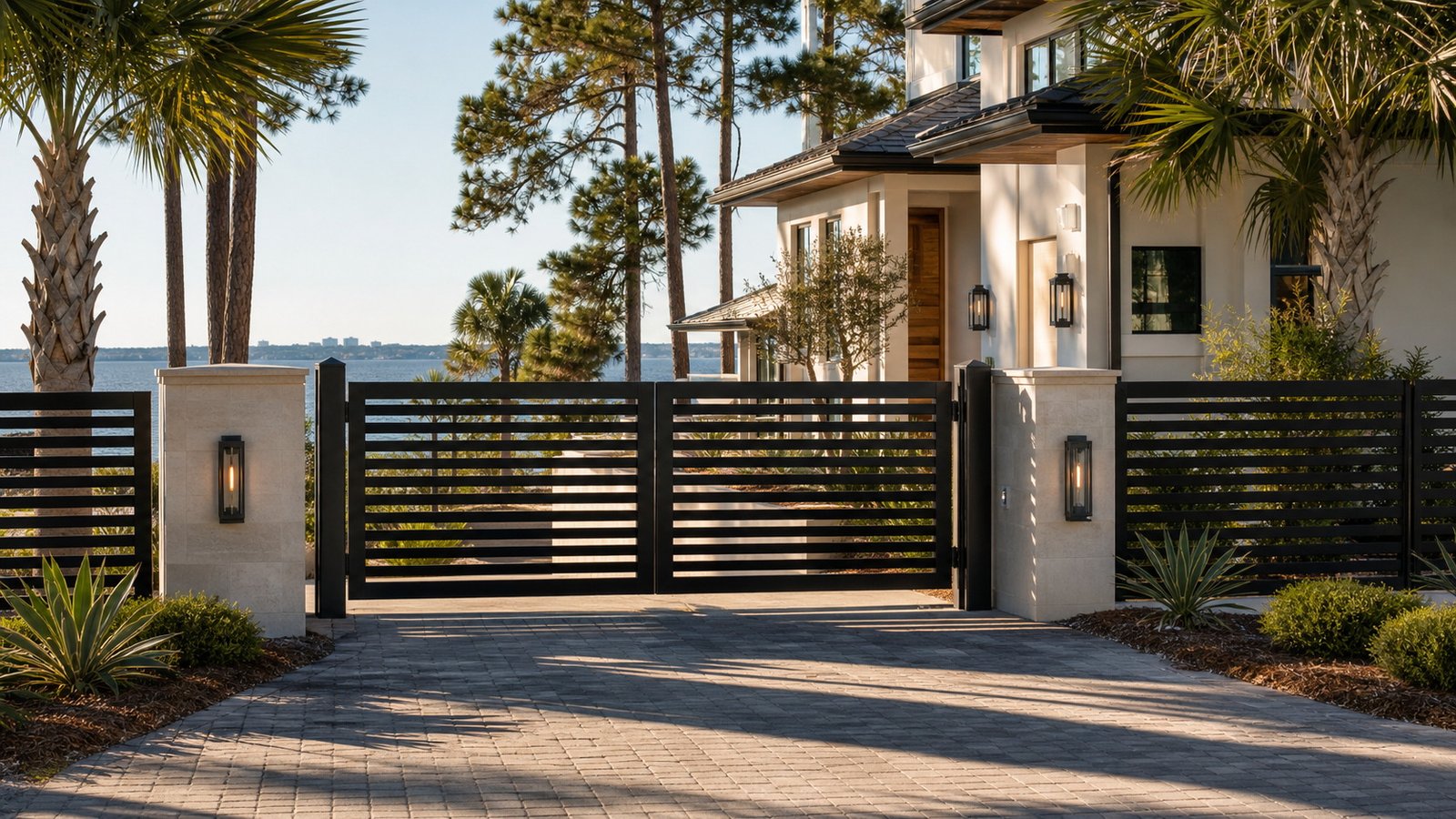 Gate and fence project placeholder near Perdido Key